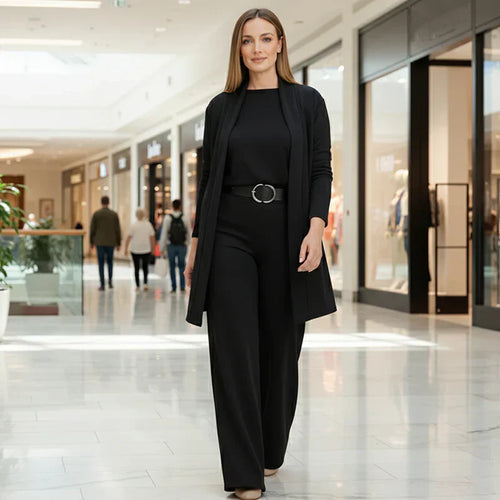 Amira™ | Traje de tres piezas lujoso y cómodo para mujer