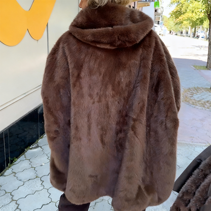 🔥¡Oferta imperdible del Black Friday: 50% de descuento!🔥 Abrigo casual para mujer con capucha y cremallera